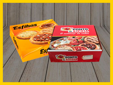 Caixas de Esfiha