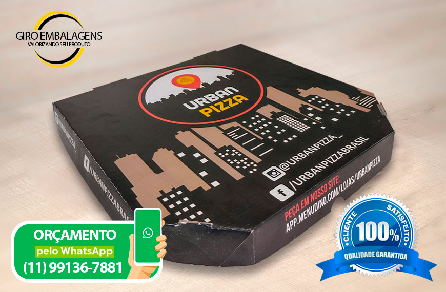 Caixas de Pizza Americana
