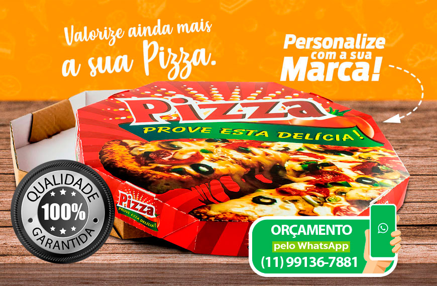 Caixas de Pizza Personalizada