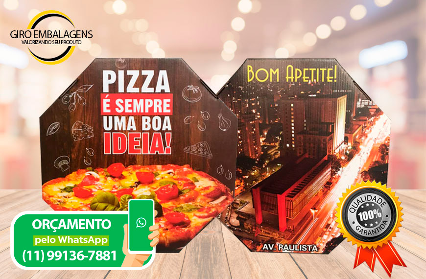 Caixas de Pizza Padrão